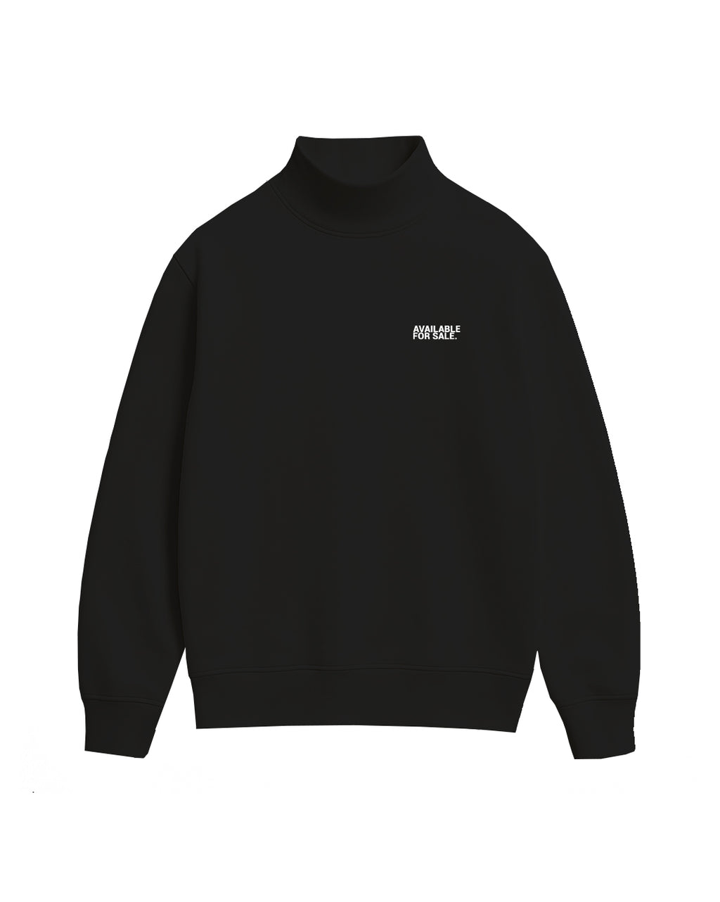 Sweater Mockneck AFS IZ NEGRO